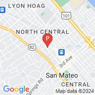View Map of 136 North San Mateo Drive,San Mateo,CA,94401